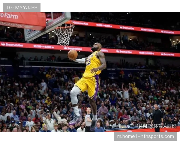 湖人净效率值为负：詹姆斯在场阵容空间利用效率持续下滑